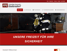 Tablet Screenshot of ff-gedersdorf.at